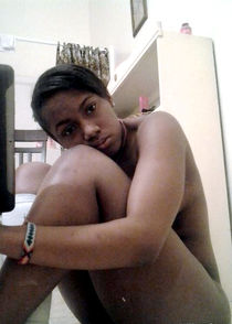 Busty ebony model Anya Ivy