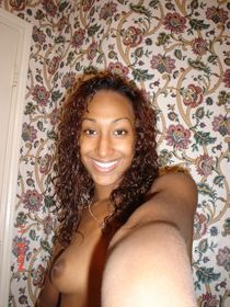 Old black exhibitionist